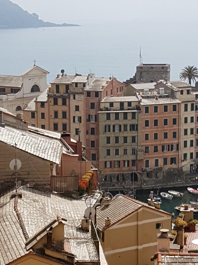 Villa Il Balcone Di Giulietta Camogli Exterior foto